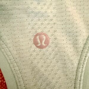 Lululemon Athletica Light Green Tank Top